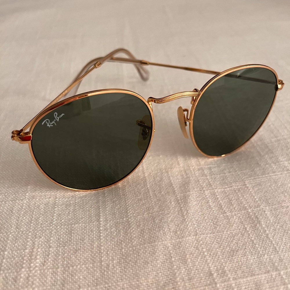 Ray-Ban Gold Framed Icon Sunglasses